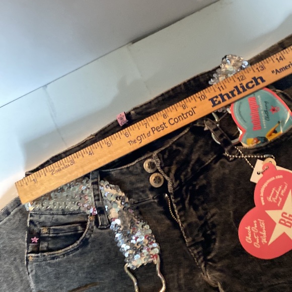 NWT & Vintage Bubblegum Gray Brushed Corduroy Jeans - Picture 6 of 12